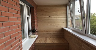 Отделка, остекление, утепление балконов в Нальчике от 211 руб. м/2.