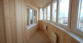 Отделка, остекление, утепление балконов в Нальчике от 211 руб. м/2.